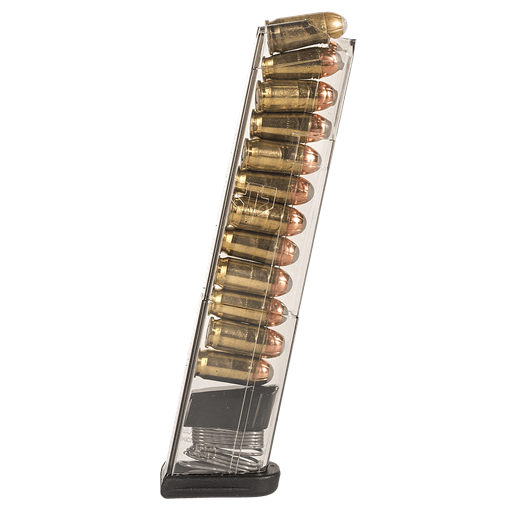 ETS Group 12 Round 380 Magazine Smoke Fits Glock 42- GLK-42-12