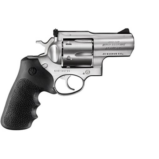 Ruger Super Redhawk Alaskan 44 Mag Stainless Hogue Rubber Grips 2.5" Barrel 6 Round- 5303