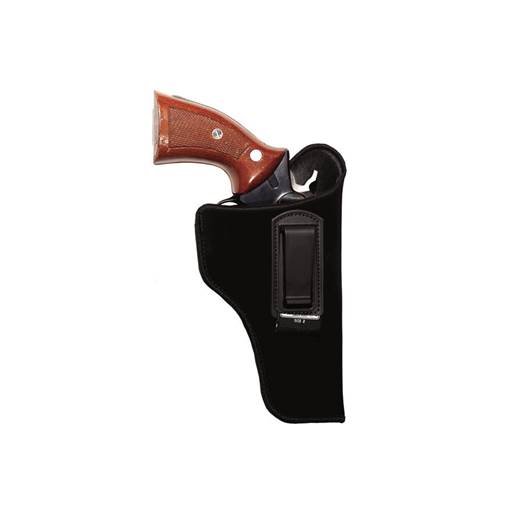 Uncle Mikes Inside The Waistband Right Hand Medium Revolver 4" Barrel Soft Black Holster- 89021
