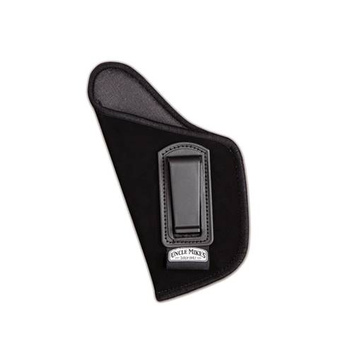 Uncle Mikes Inside The Waistband Left Hand Medium 3.75" Barrel Soft Black Holster- 8916-2