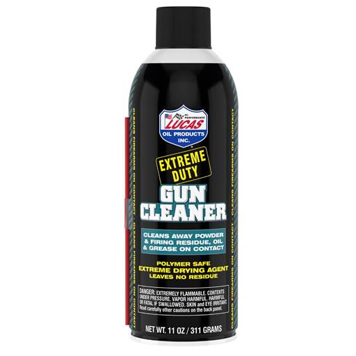 Lucas Oil Extreme Duty Gun Cleaner 11 Oz Aerosol- 10905
