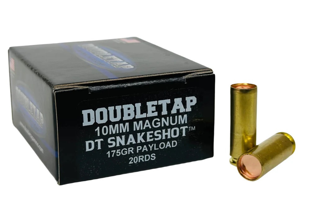 DoubleTap 10mm Magnum Ammunition 10MASS20 175 Grain Snakeshot 20 Rounds
