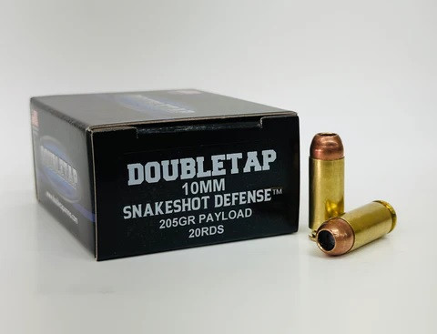 DoubleTap 10mm Ammunition 10MMSS20 205 Grain Snakeshot 20 Rounds