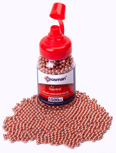 Copperhead BBs 4.5mm Copper Coated 5.3gr - 1500 Count