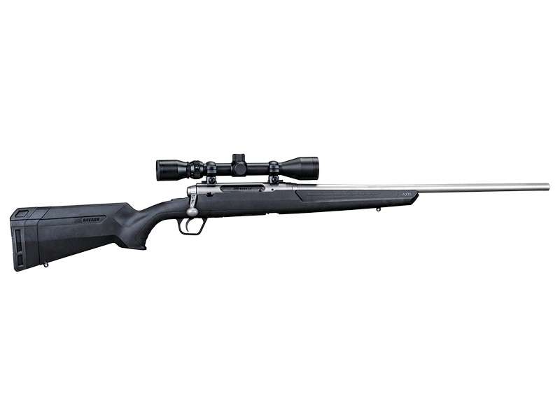 SAVAGE AXIS SS/SYN 22″ 3-9X40 WEAVER KASPA SCOPE 270 Win