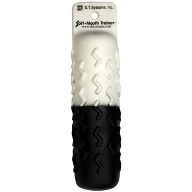 D.T. Systems Soft Mouth Trainer Small Dog Training Dummy - Black/White