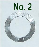 Original Vickers Lock Headspacing Washers No. 2 (.005 Thickness)
