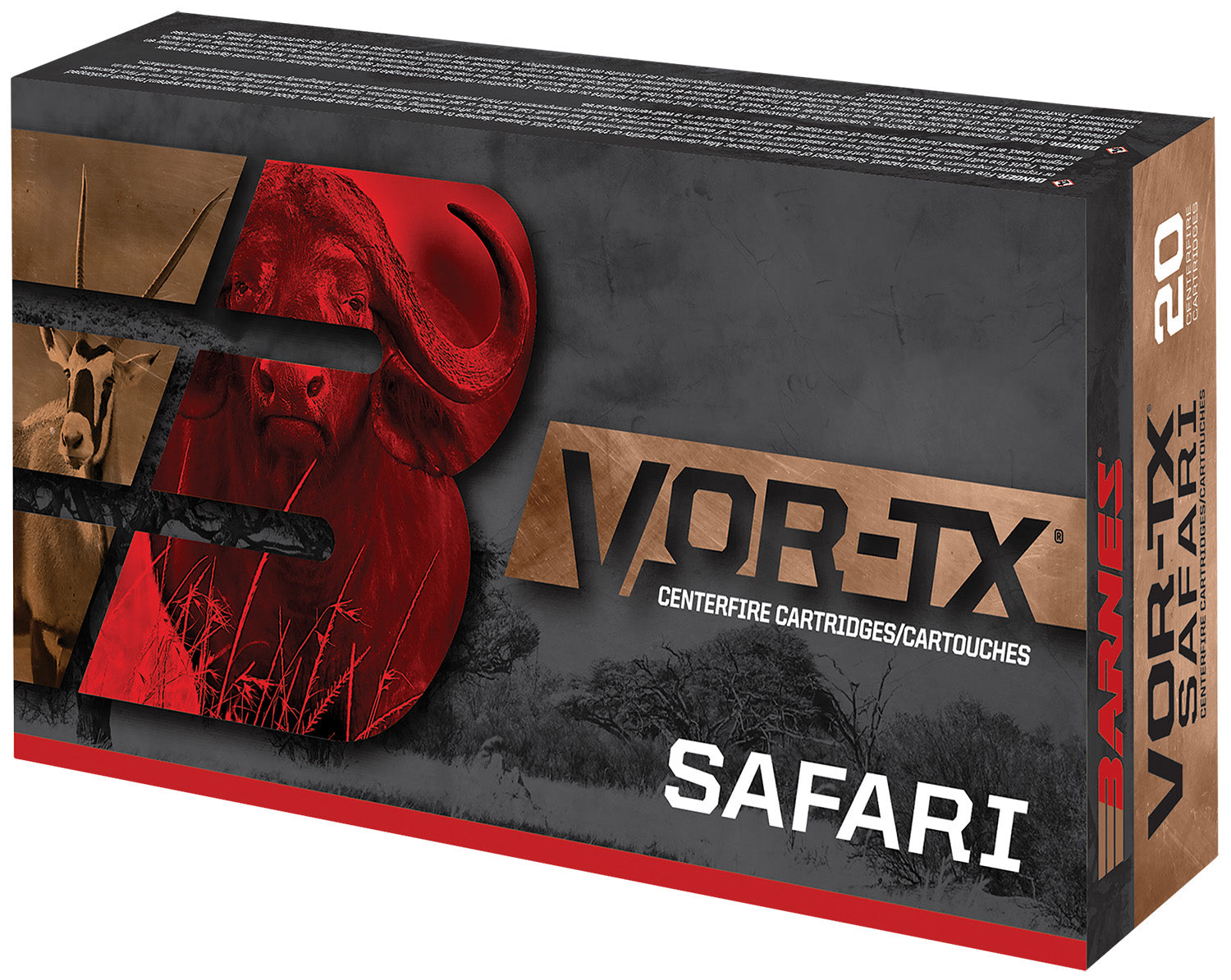 Barnes 22018 VOR-TX Safari400 Grain .416 Remington Mag 2420 fps