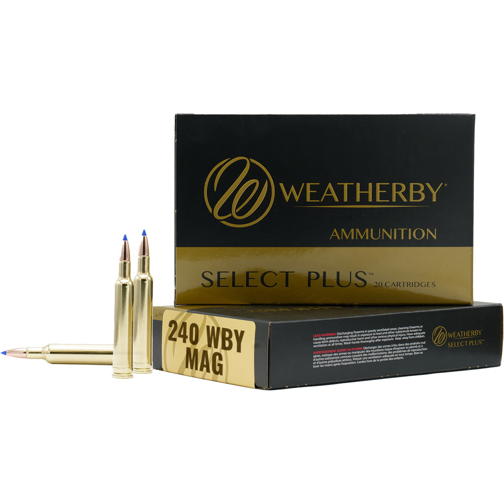 Weatherby M24072HCB Select Plus Hammer Custom 72 Grain .240 Weatherby Mag 2800 FPS