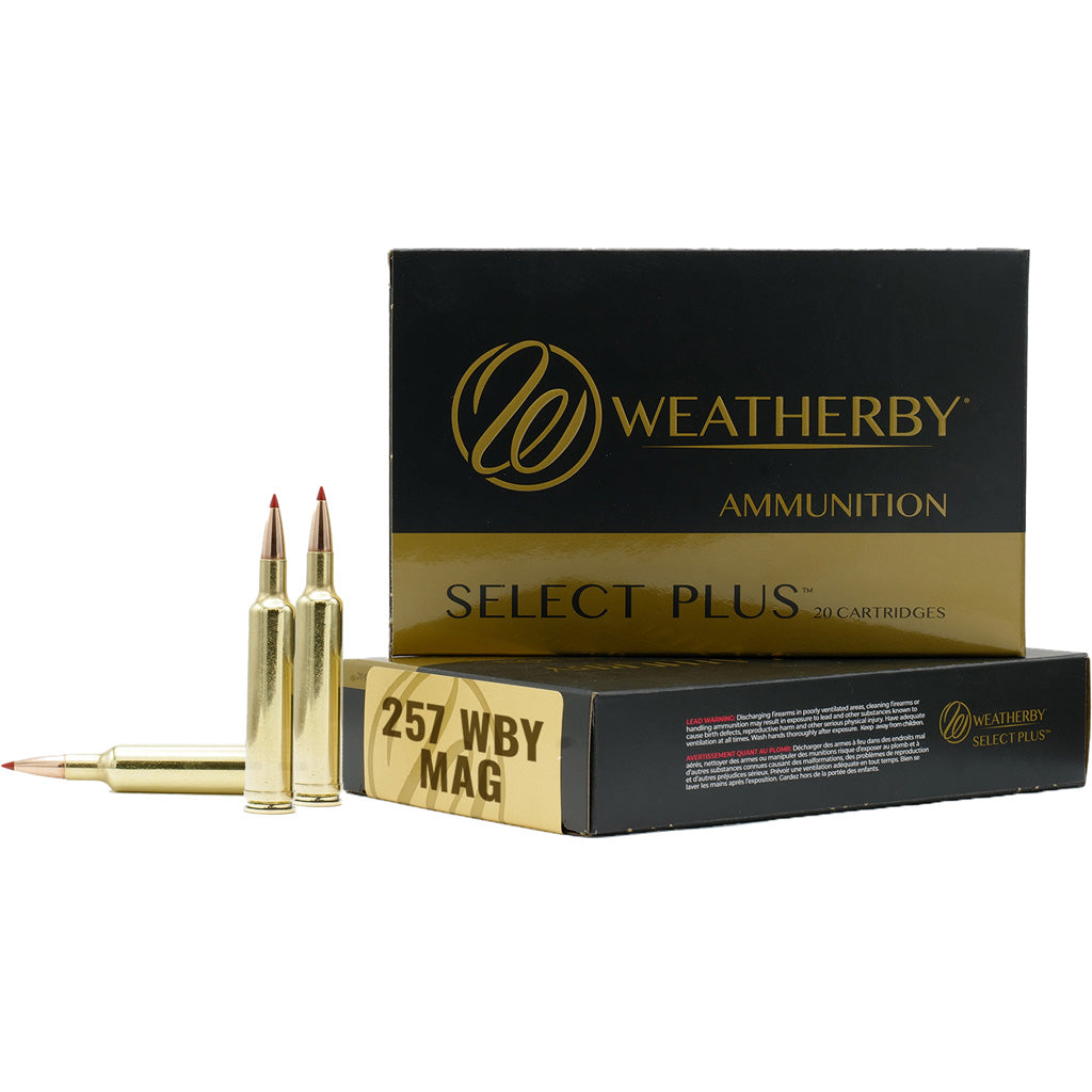 Weatherby M25792HCB Select Plus Hammer Custom 92 Grain .257 Weatherby Mag 3700 FPS