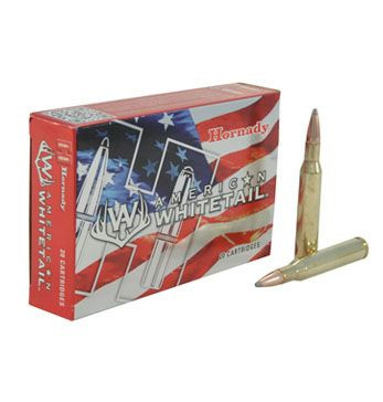 Hornady American Whitetail 270 Winchester 140 Grain InterLock Ammo, 20 Rounds