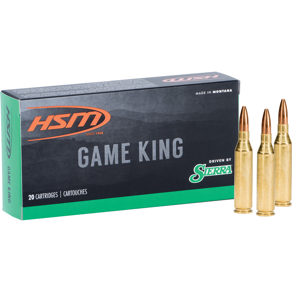 HSM .270 Winchester GameKing 150gr Sierra Spitzer BT Ammo