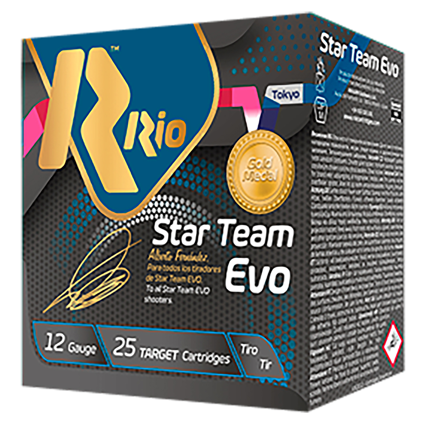 Rio Ammunition STT28LT75 Star Team EVO 12Gauge 2.75″ 1oz 7.5Shot 25 Per Box
