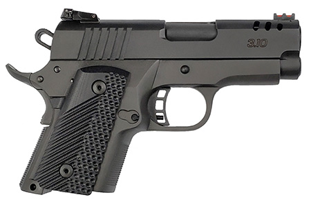 Rock Island 56639 BBR Compact 9mm Luger 10+1., 3.10″ Black Steel Barrel