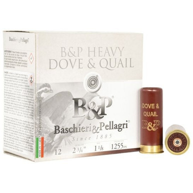 Fiocchi B&P Heavy Dove and Quail 12 Gauge 2.75" #6 1.12 oz - 25rds
