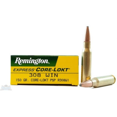 Remington 308 Win 150gr Core-Lokt PSP Ammunition 20rds