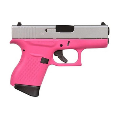 GLOCK PI4350201PPSA 43 9MM CERAKOTE PINK/ALUMIN