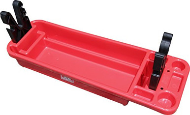 MTM Case Gard 29.50" x 4" x 9.50" Gunsmithing Rifle Maintenance and Cleaning Center, Red
