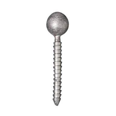 Lunker City Wacky Weight 1/8 oz – Lead Soft Plastic Finesse Weight (10‑Pack)