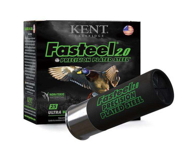 Kent Cartridge Fasteel Waterfowl 12g 3" 1-3/8oz 4shot 25bx