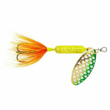 Yakima Bait Rooster Tail Spinner 1/16 oz – Orange Tiger