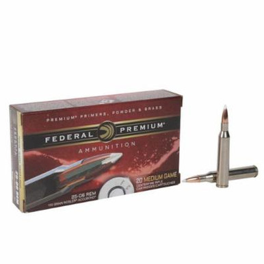 Federal 7mm-08 Rem Vital-Shok 140gr Nosler Accubond Polymer Tip 20rnds