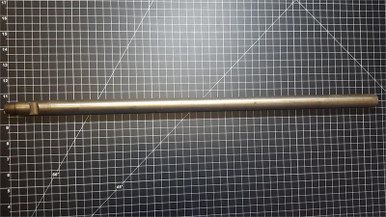 .17 caliber HMR SS, 18.25 inches long 920 O.D. needs to be polished and crowned