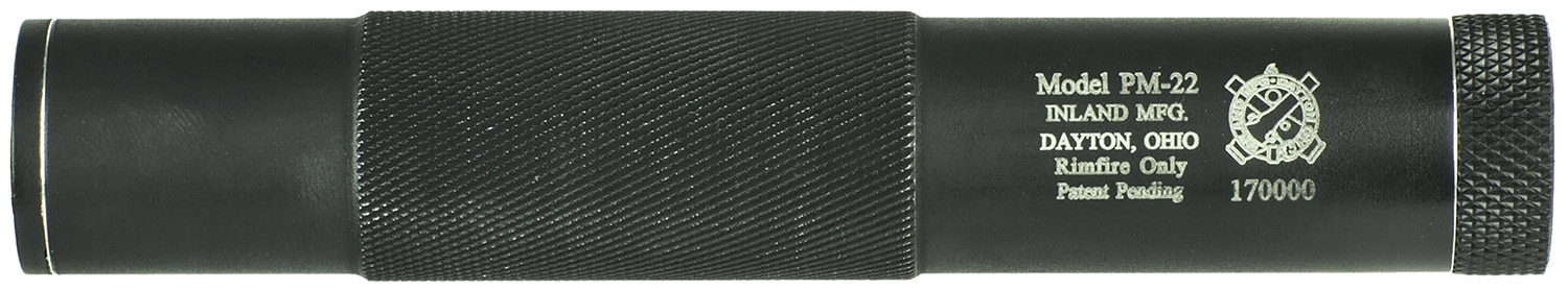 INLAND MFG. Hi-Point PM-22 22 Cal 1″ Black Aluminum/Stainless Steel 1/2″x28