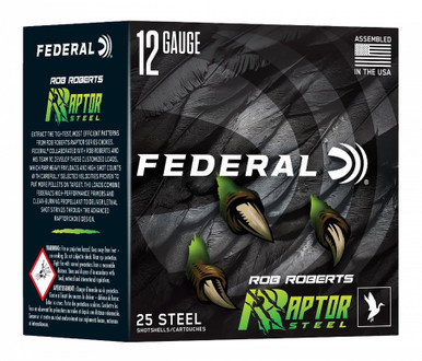 Federal 12Gauge 3" 3/8oz 2Shot 25 Per Box