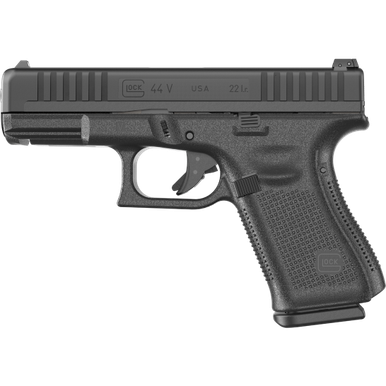 Glock 44 V 4.02" .22LR (2)10rd Pistol w/ Adj Sights, Black