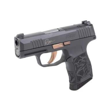 Sig Sauer P365 Rose, 380 AUTO, 3.10" Barrel, 10 RDs, Black/Rose