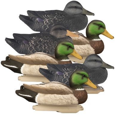 Higdon Outdoors Standard Powers’ Pack 6‑Pack Duck Decoys