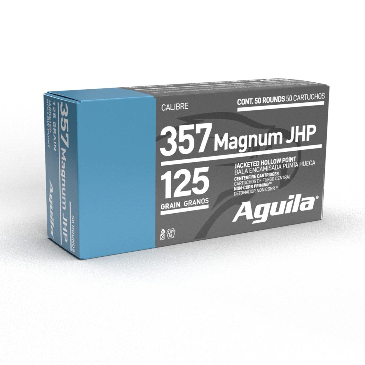 Aguila .357 Magnum 125 Grain Jacketed Hollow Point Ammo 1350 FPS