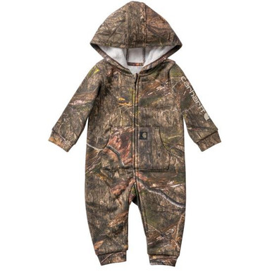 Carhartt Infant Boys Zip Front Hooded Camo Coveralls