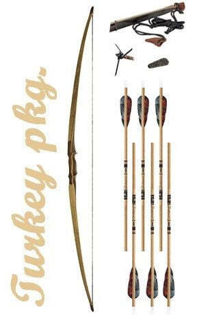 Turkey Hunting Longbow Package