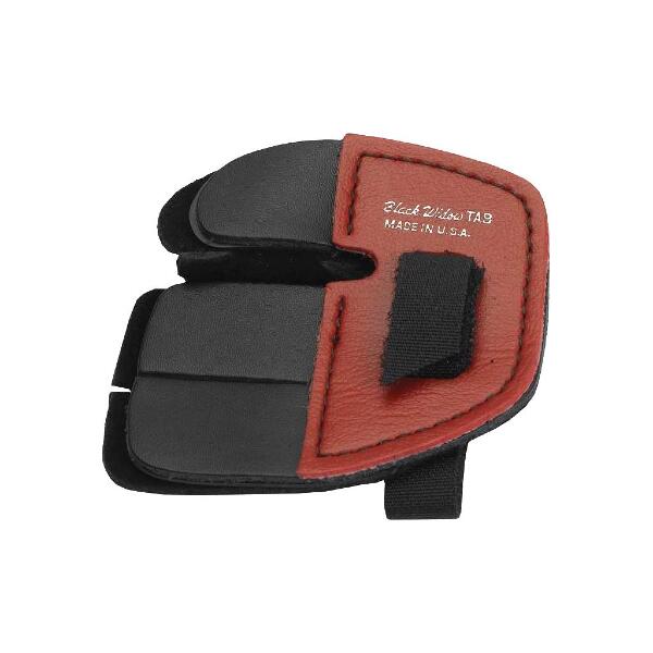 Black Widow Super Leather Shooting Tab Split Finger Medium RH
