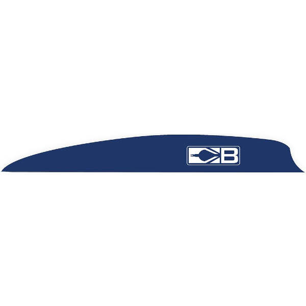 Bohning Zen Vanes Blue 4 in. 100 pk.