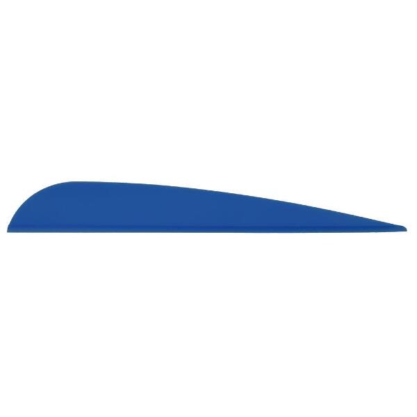 AAE Elite Plastifletch Vanes Blue 3.875 in. 100 pk.