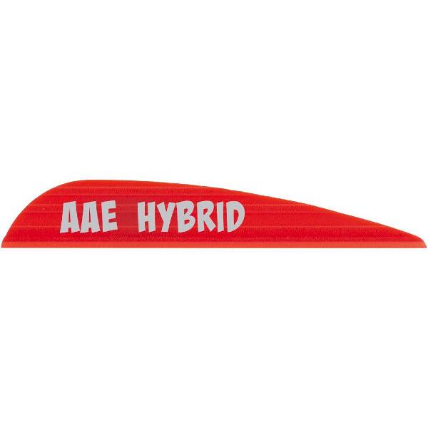 AAE Hybrid 23 Vanes Red 2.3 in. 100 pk.