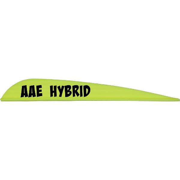 AAE Hybrid 40 Vanes Yellow 3.8 in. 100 pk.