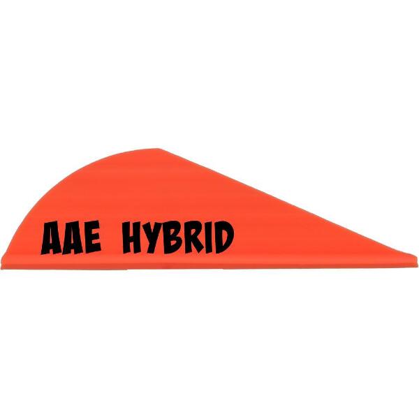 AAE Hybrid HP Vanes Fire Orange 2 in. 100 pk.