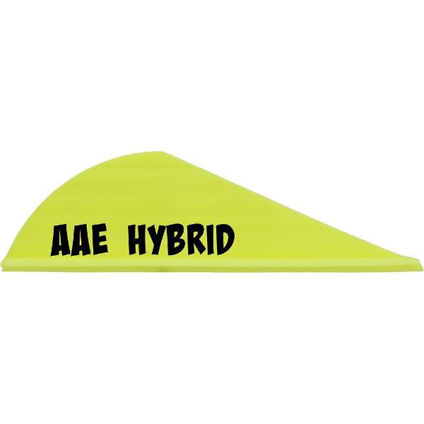 AAE Hybrid HP Vanes Yellow 2 in. 100 pk.