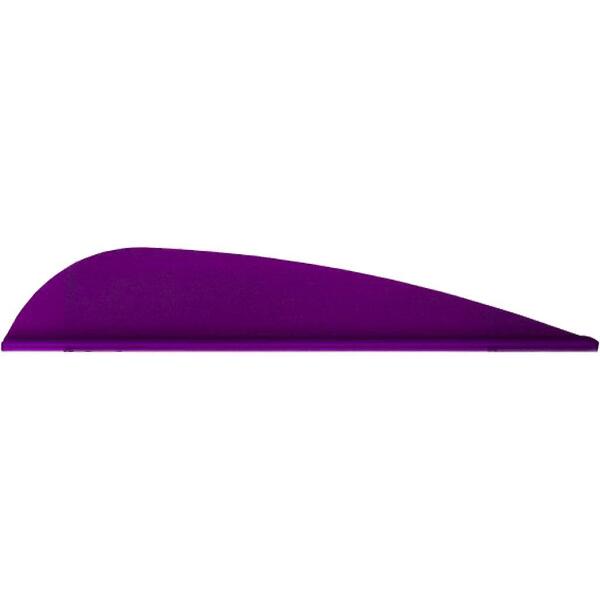 AAE Trad Vanes Purple 3 in. 50 pk.