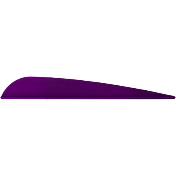 AAE Trad Vanes Purple 4 in. 50 pk.