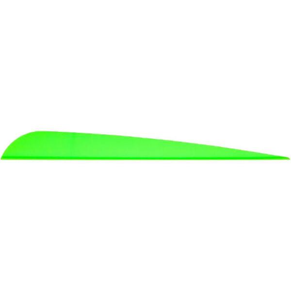 AAE Trad Vanes Bright Green 5 in. 50 pk.