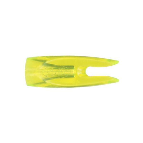 AAE Z-Nocks Neon Green 11/32 in. 100 pk.