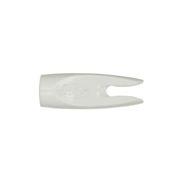 AAE Z-Nocks White 11/32 in. 100 pk.