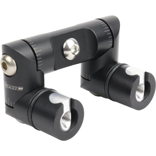Atomic Rods Neutron Mount Black V-Bar Dual Mount