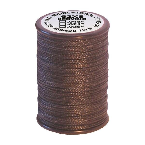 BCY 62XS Braided Center Serving Black .018 100 yds.