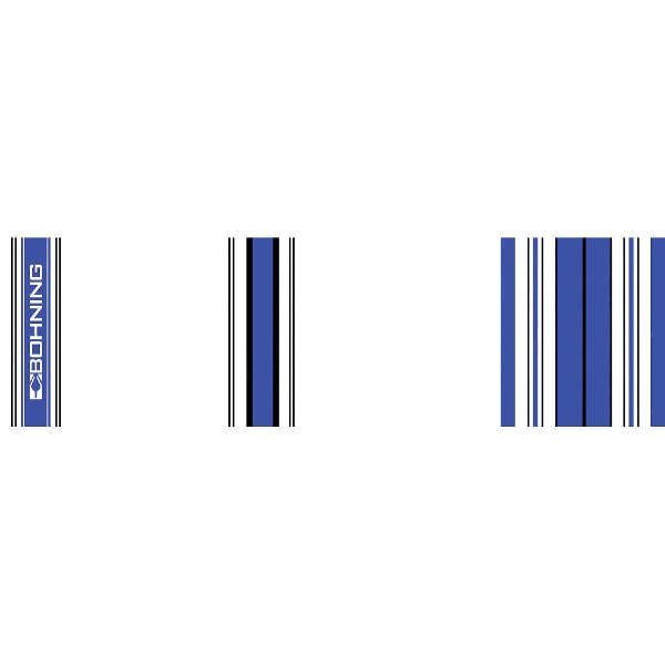 Bohning Arrow Wraps Crested Blue 7 in. Standard 13 pk.